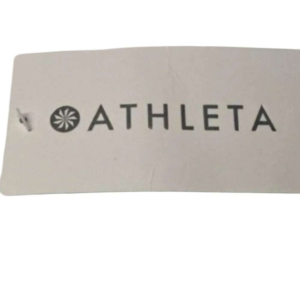 Athleta Seascape Tankini Swim Tank UPF 50+ Black 32 B/C New